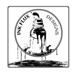 Mark drawing for INK FLUX DESIGNS JMLG