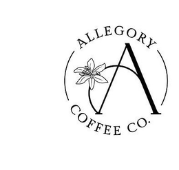 Mark drawing for A ALLEGORY COFFEE CO.