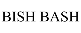 Mark drawing for BISH BASH