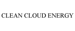 Mark drawing for CLEAN CLOUD ENERGY