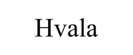 Mark drawing for HVALA