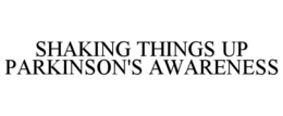Mark drawing for SHAKING THINGS UP PARKINSON'S AWARENESS