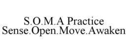 Mark drawing for S.O.M.A PRACTICE SENSE.OPEN.MOVE.AWAKEN