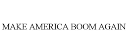 Mark drawing for MAKE AMERICA BOOM AGAIN