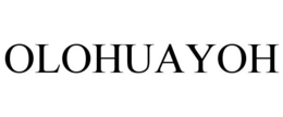 Mark drawing for OLOHUAYOH