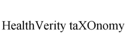 Mark drawing for HEALTHVERITY TAXONOMY