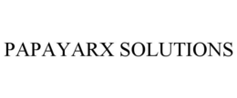 Mark drawing for PAPAYARX SOLUTIONS