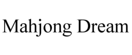 Mark drawing for MAHJONG DREAM