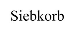 Mark drawing for SIEBKORB