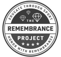 Mark drawing for EDUCATE THROUGH SPORT THE REMEMBRANCE PROJECT HONOR WITH REMEMBRANCE