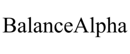Mark drawing for BALANCEALPHA