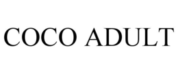 Mark drawing for COCO ADULT