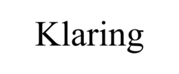 Mark drawing for KLARING