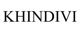 Mark drawing for KHINDIVI