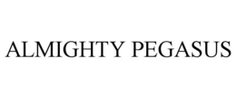 Mark drawing for ALMIGHTY PEGASUS