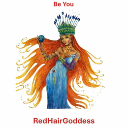 Mark drawing for BE YOU REDHAIRGODDESS