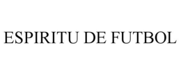 Mark drawing for ESPIRITU DE FUTBOL