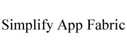 Mark drawing for SIMPLIFY APP FABRIC