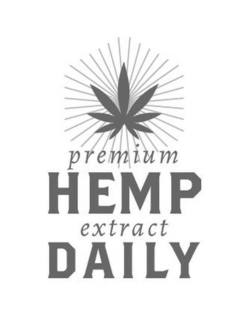 Mark drawing for PREMIUM HEMP EXTRACT DAILY