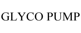 Mark drawing for GLYCO PUMP