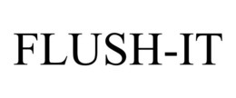 Mark drawing for FLUSH-IT