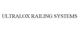 Mark drawing for ULTRALOX RAILING SYSTEMS