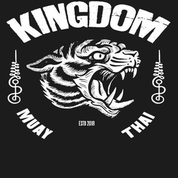 Mark drawing for KINGDOM MUAY THAI ESTD 2018