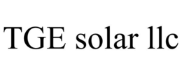 Mark drawing for TGE SOLAR