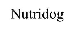 Mark drawing for NUTRIDOG