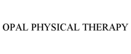 Mark drawing for OPAL PHYSICAL THERAPY