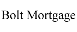 Mark drawing for BOLT MORTGAGE
