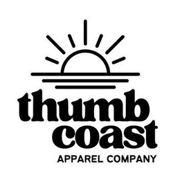 Mark drawing for THUMB COAST APPAREL COMPANY