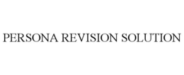 Mark drawing for PERSONA REVISION SOLUTION