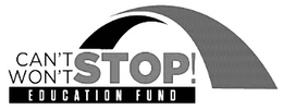 Mark drawing for CAN'T WON'T STOP! EDUCATION FUND