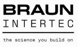 Mark drawing for BRAUN INTERTEC THE SCIENCE YOU BUILD ON