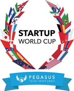 Mark drawing for STARTUP WORLD CUP PEGASUS TECH VENTURES