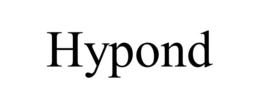 Mark drawing for HYPOND