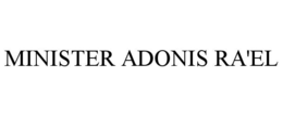 Mark drawing for MINISTER ADONIS RA'EL