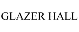 Mark drawing for GLAZER HALL