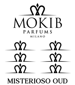 Mark drawing for M MOKIB PARFUMS MMMMMM MILANO MISTERIOSO OUD