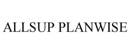 Mark drawing for ALLSUP PLANWISE