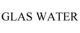 Mark drawing for GLAS WATER