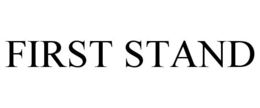 Mark drawing for FIRST STAND