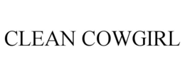 Mark drawing for CLEAN COWGIRL