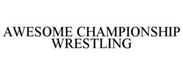 Mark drawing for AWESOME CHAMPIONSHIP WRESTLING