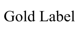 Mark drawing for GOLD LABEL