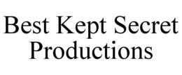 Mark drawing for BEST KEPT SECRET PRODUCTIONS