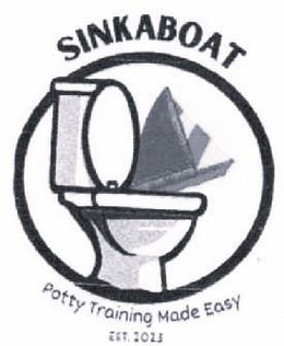 Mark drawing for SINKABOAT POTTY TRAING MADE EASY EST. 2023