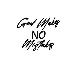 Mark drawing for GOD MAKES NO MISTAKES