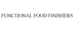 Mark drawing for FUNCTIONAL FOOD FINISHERS